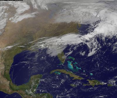 Leap Day Tornado-Producing Storms Seen From Space